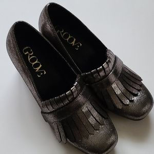 Groove Campbell block heels size 7ยฝ